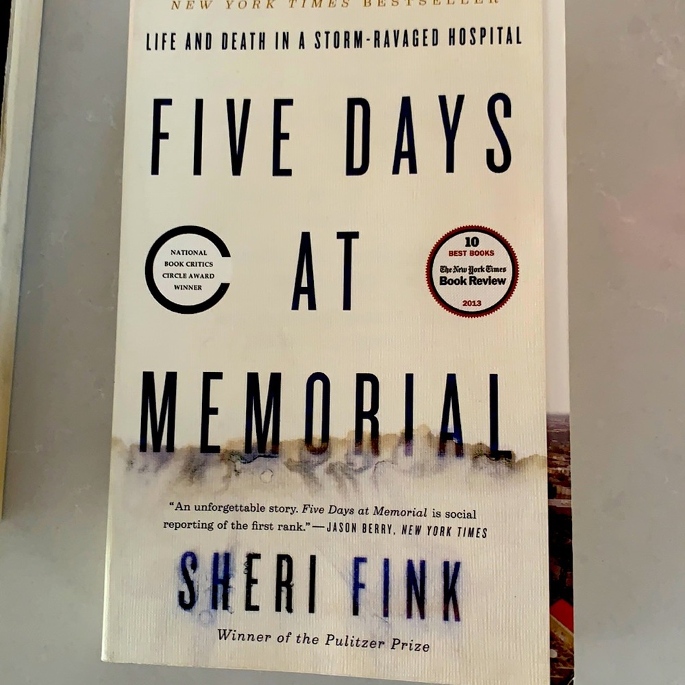 Five Days at Memorial by Sheri Fink